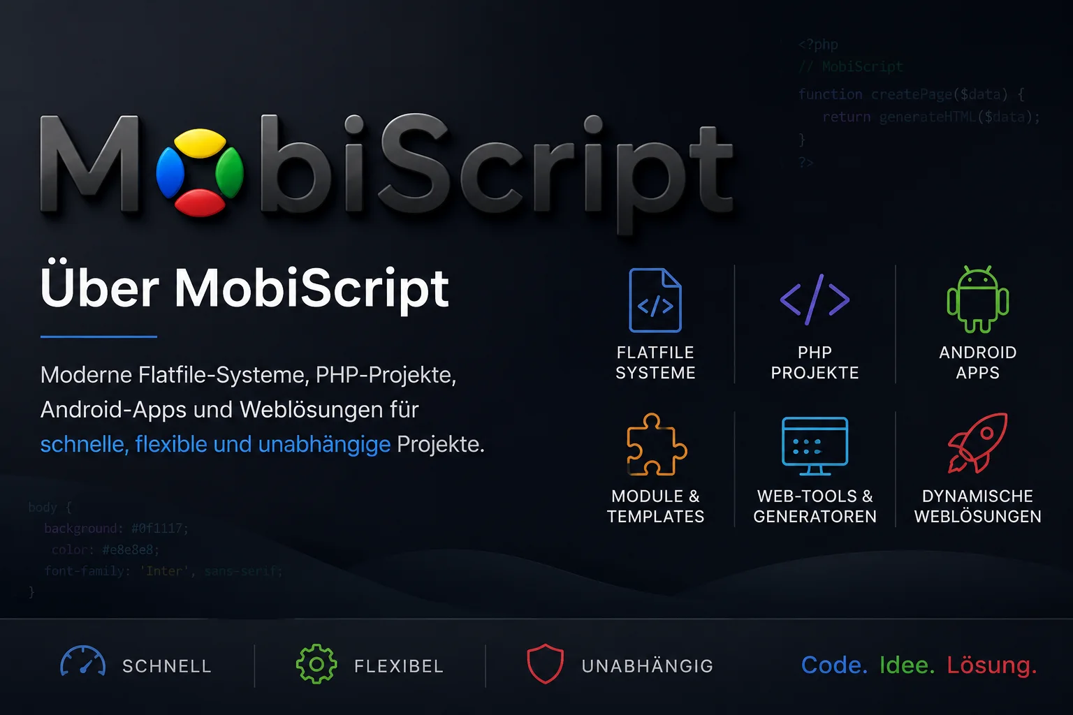 ueber mobiscript